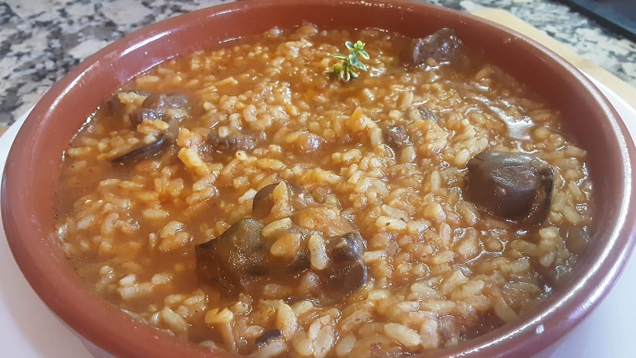Como hacer un delicioso ARROZ CALDOSO CON HÍGADITO DE POLLO, realmente esta riquisimo👌🏼😋
