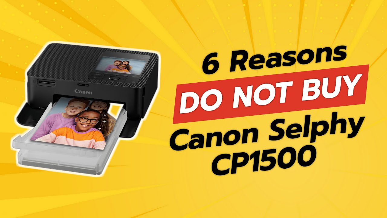 НЕ ПОКУПАЙТЕ Canon SELPHY CP1500, пока не посмотрите это видео! 🚫🖼️ (6 причин)