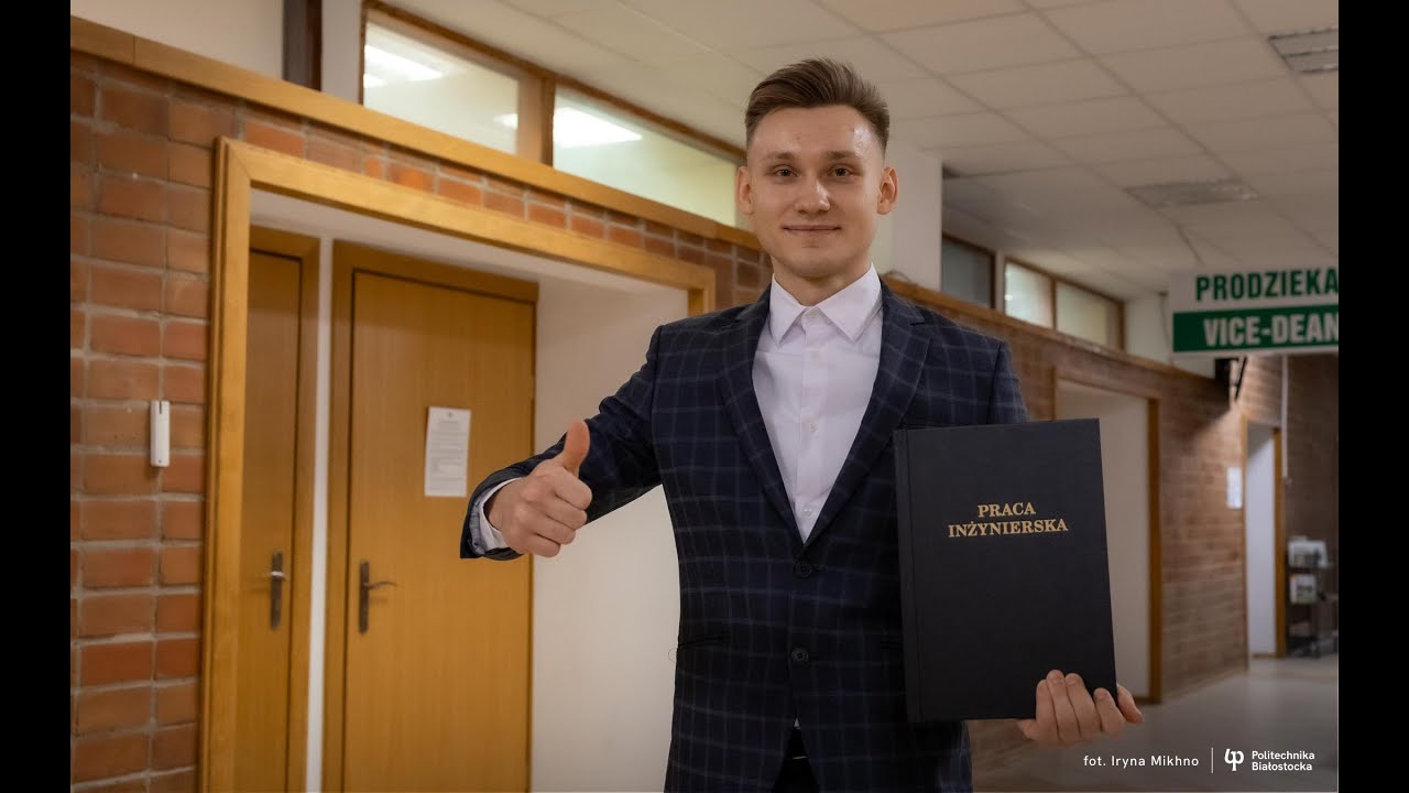 Łukasz Kozicki - inżynier biotechnologii. Wydział Budownictwa i Nauk o Środowisku PB