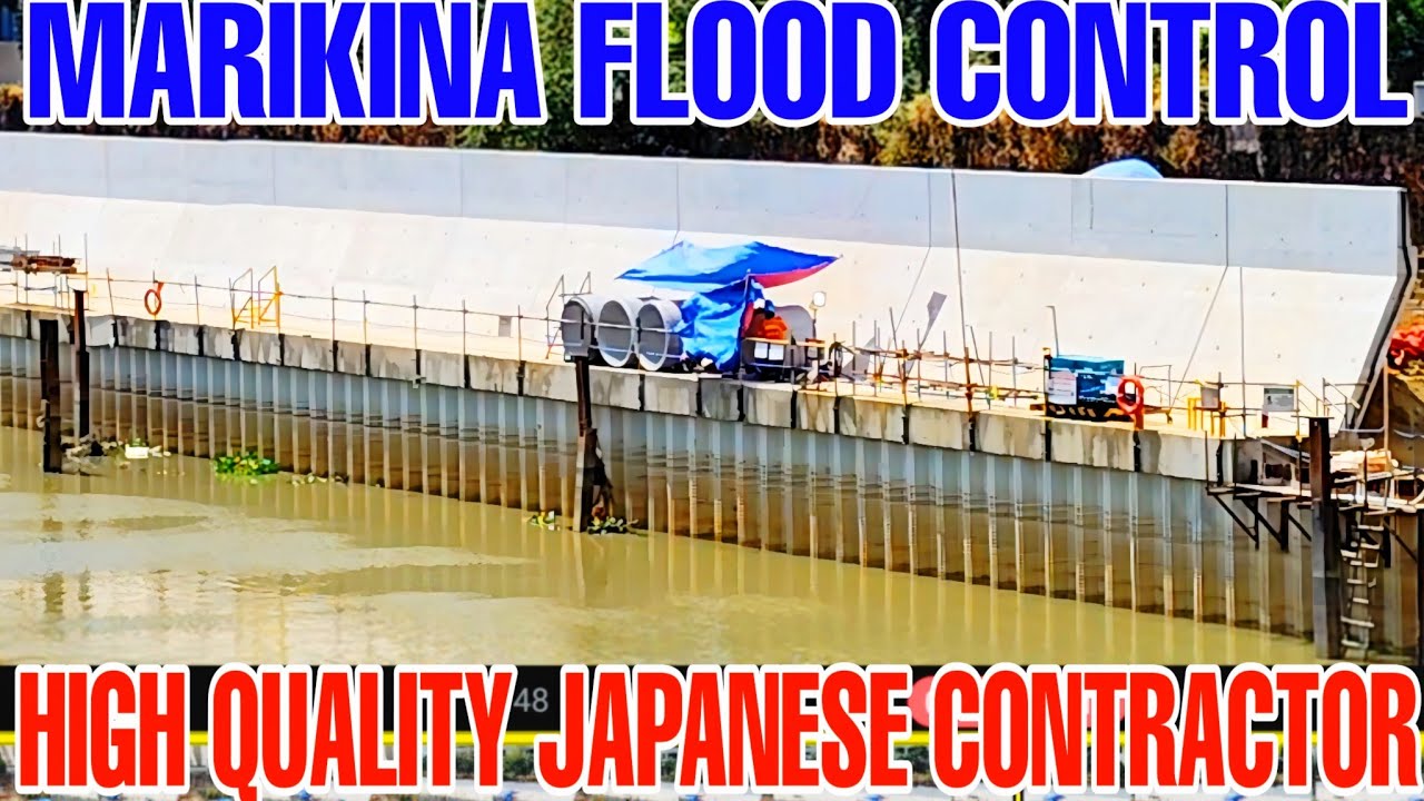 Marikina Flood Control Project High Quality Japanese Contractor Subrang Solid Ang Gawa Amazing