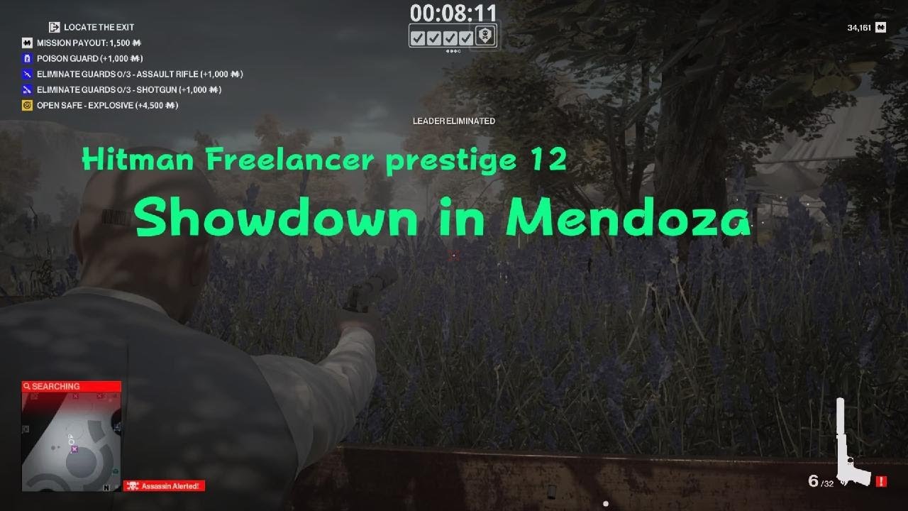 HITMAN Freelancer prestige 12 Showdown in Mendoza