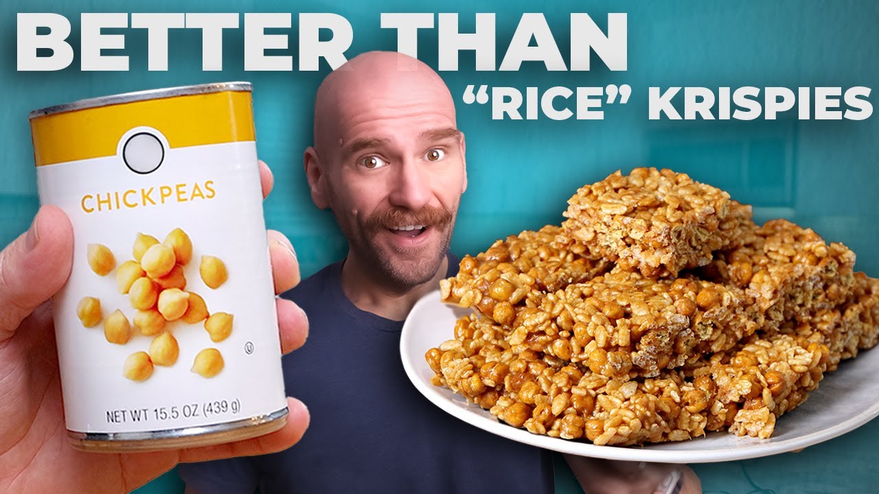 1 Can of chickpeas will change the way you think about Rice Krispies Treats