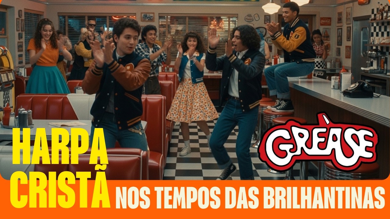 Hinos da Harpa Nos Tempos da Brilhantina #louvornolar #harpacristã #músicaia