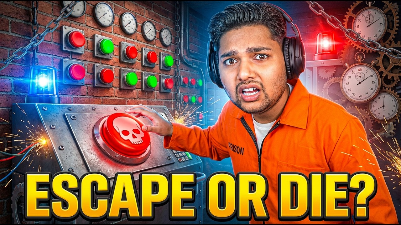 You Have 100 BUTTONS To Press But ONLY ONE Will Let You ESCAPE?