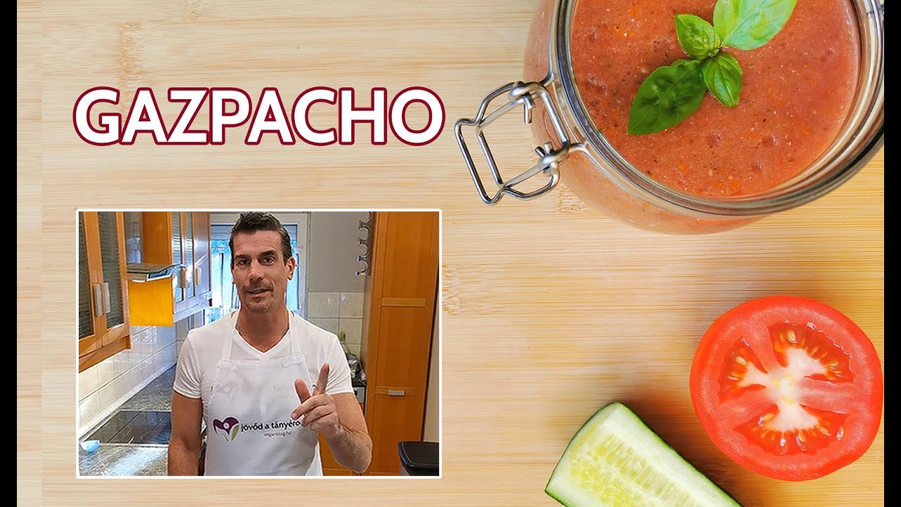 Hideg gazpacho - főzés nélküli spanyol paradicsomos zöldségleves | veganblog.hu