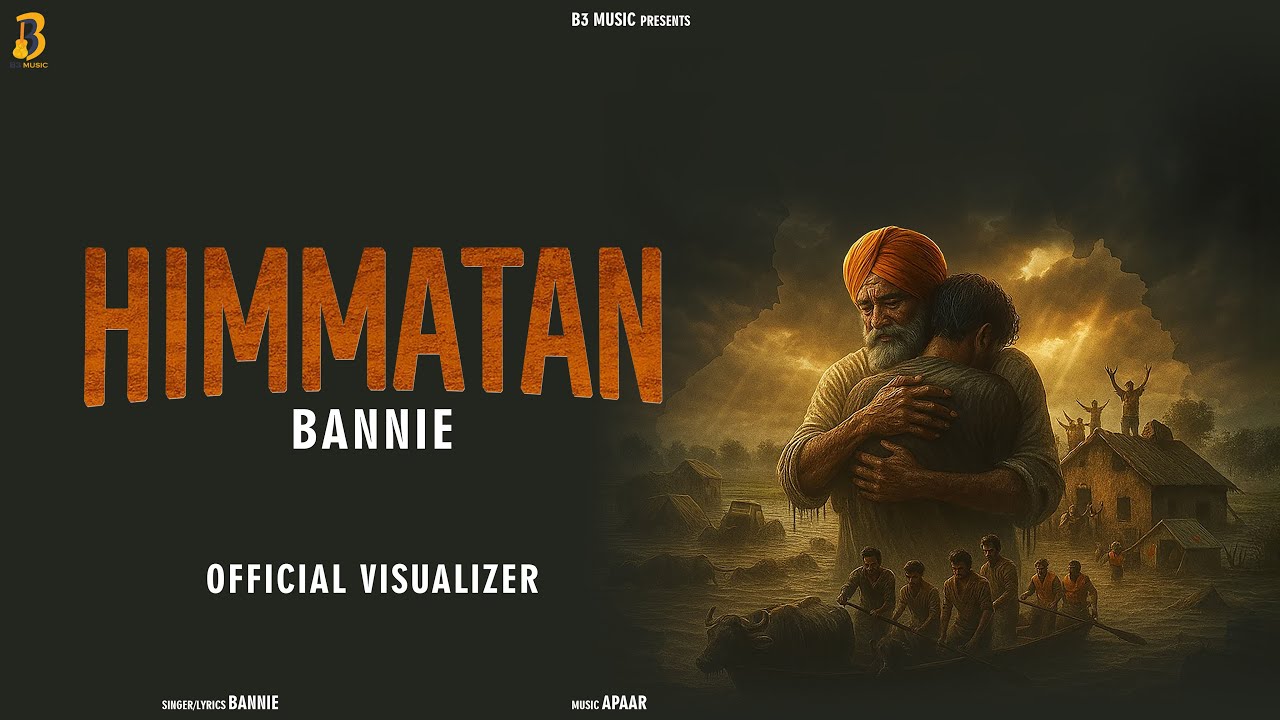 Himmatan (Official Visualizer) Bannie | Apaar | New Punjabi Song 2025