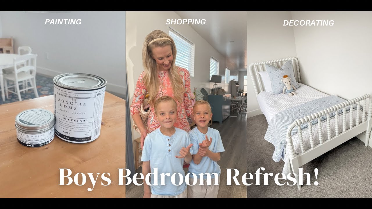 Boys Bedroom Refresh!