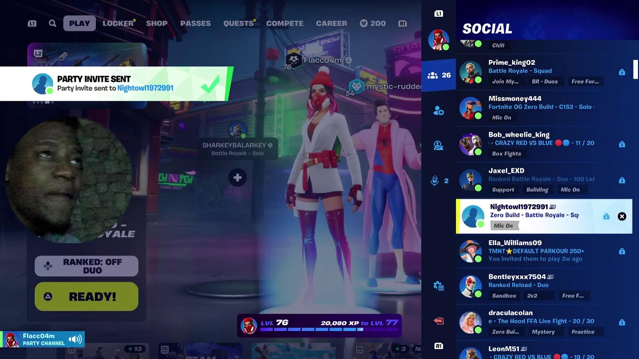 🔴Live | LASER BURST ASSASSIN | USE CODE: FLACC04 in the item shop 