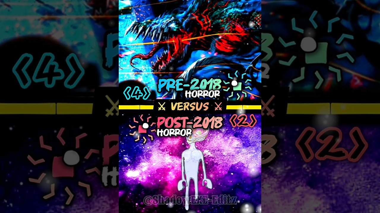 (FINALS) PRE-2018 HORROR vs POST-2018 HORROR [ROUND 35 / V2] #edit #shorts #mortals #horror