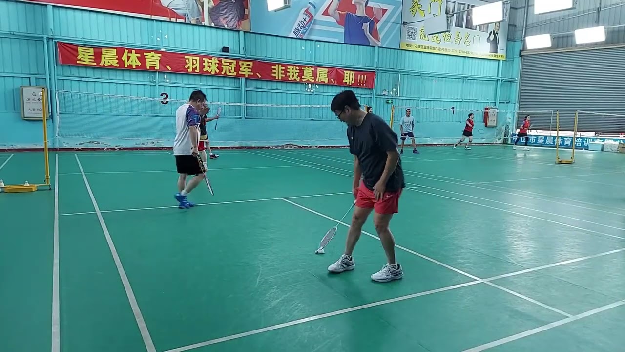 Badminton game, Zhongshan, China 3 3 26 4