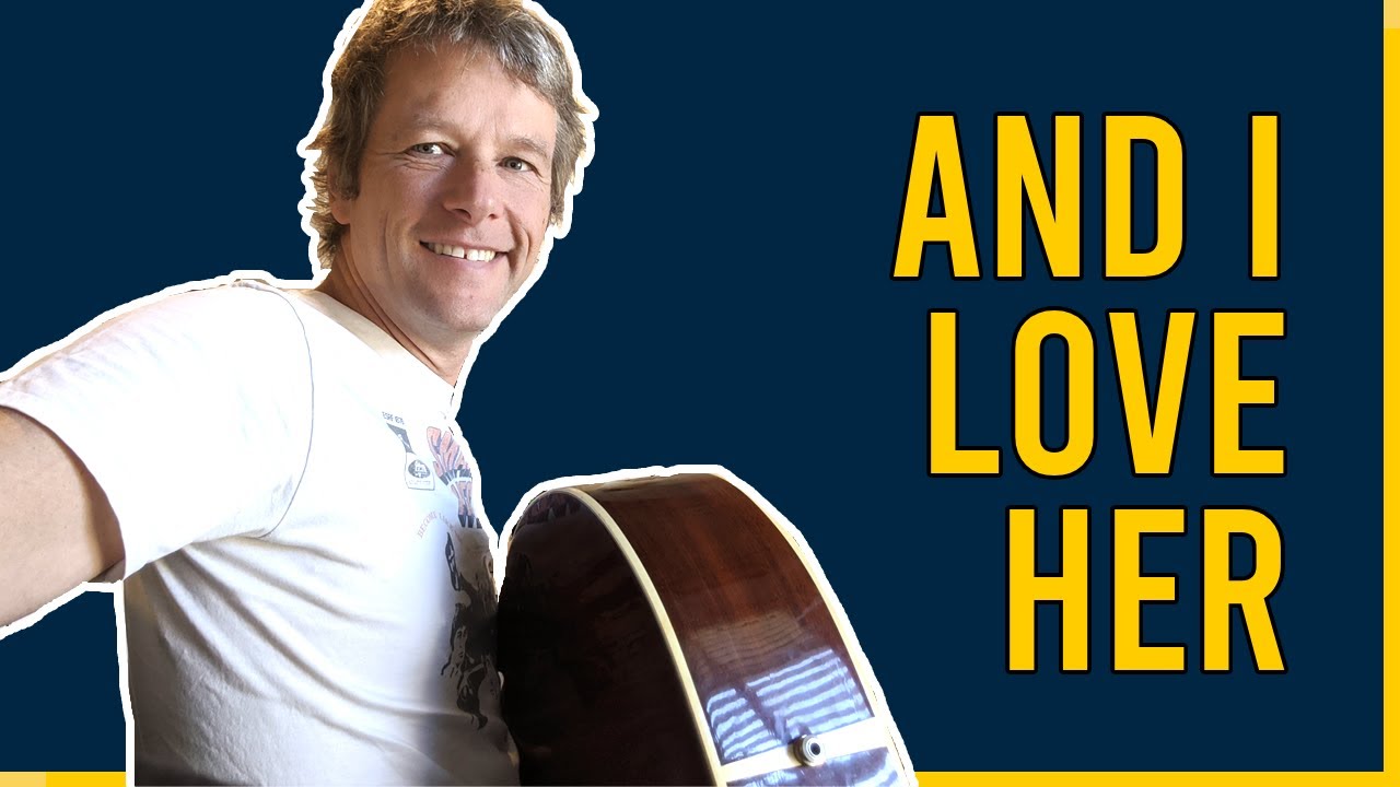 How to play And I Love Her by The Beatles