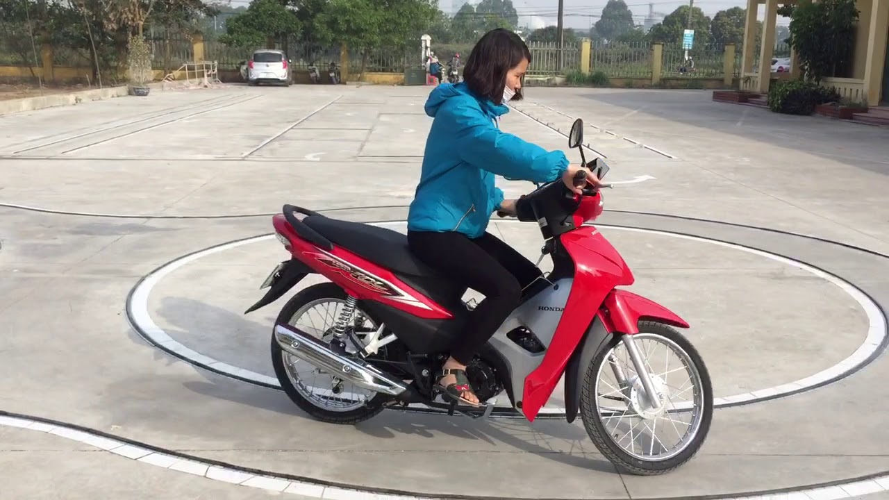 Hướng dẫn thi sát hạch A1 - thực hành lái xe máy moto hai bánh - thi bằng lái xe a1