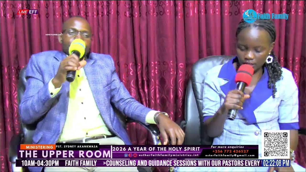 FAITH FAMILY LIVE: The Upper Room || Pastor Sydney Akankwasa