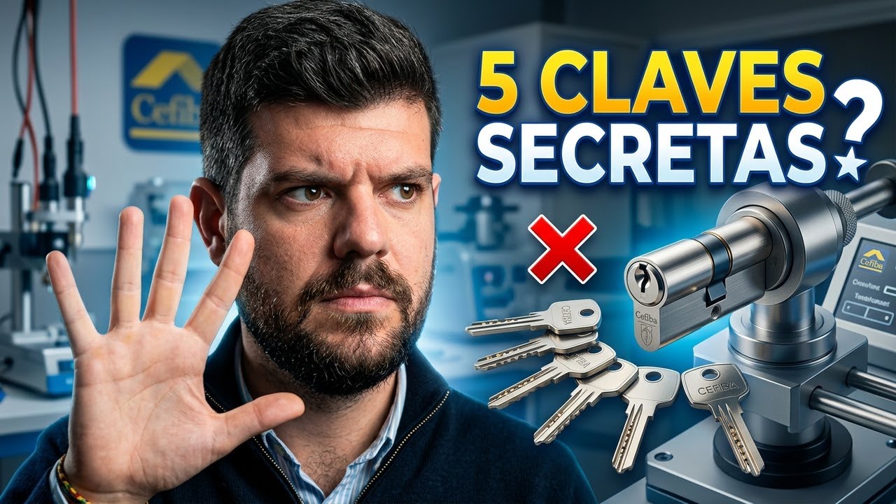 5 Cosas que DEBES SABER antes de comprar un CILINDRO DE SEGURIDAD🧐🧐