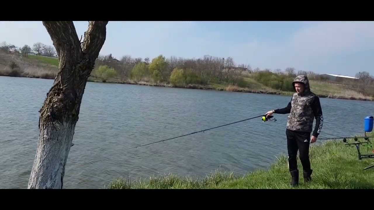la pescuit  pe Moara  Vlasiei  2 , întâlnire  surpriza  cu Baltacul și Adi