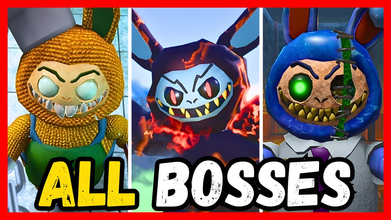 [UPDATE] Mega Escape: Bubu Shop ALL BOSSES - ROBLOX [4K60FPS]