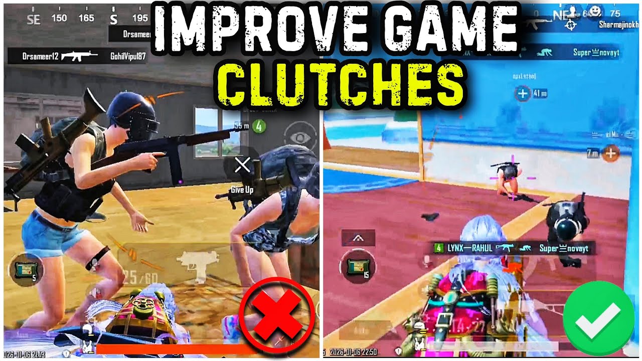 How to Improve Close Range & Game Sense like Jonathan & BIXI Op | BGMI Tips & Tricks