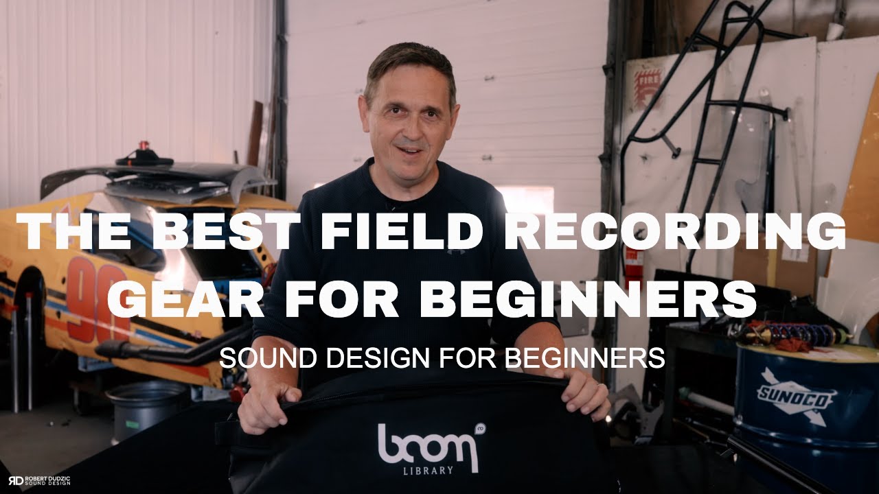 THE BEST FIELD RECORDING GEAR FOR BEGINNERS | SOUND DESIGN FOR BEGINNERS 🎧⚙️
