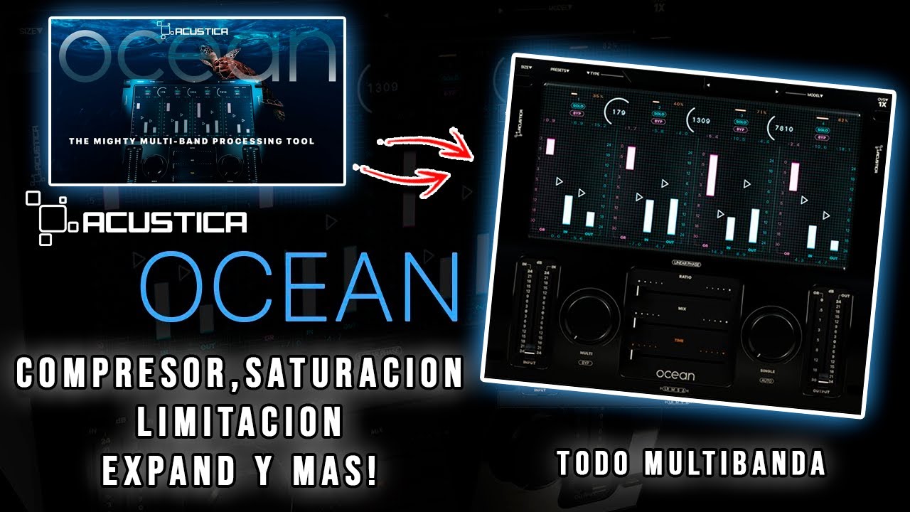 OCEAN La Bestia Marina Multibanda De @acusticaaudio 🐋🌊