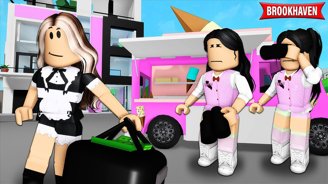 AS ESPIÃS SE DISFARÇARAM PRA DESCOBRIR O SEGREDO DA VIZINHA RICA | Historinhas Brookhaven RP Roblox