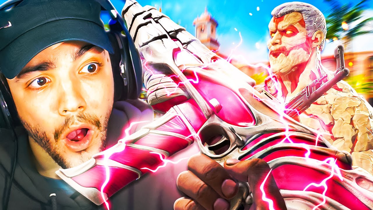 the NEW ATTACK ON TITAN MASTERCRAFT is..🤯 (Vanguard Warzone)