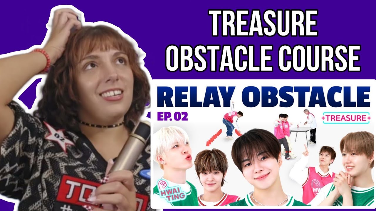 TREASURE vs. Ultimate Relay Obstacle | HWAITING S5 EP2 | REACTION 