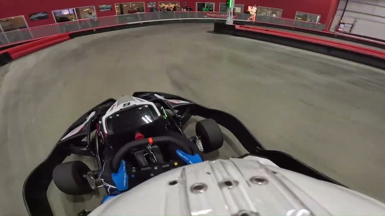 K1 Speed Canton Ohio GP Teen League Race - Round 12 - Qualified 3rd amain Finished 3rd - 12/2/25