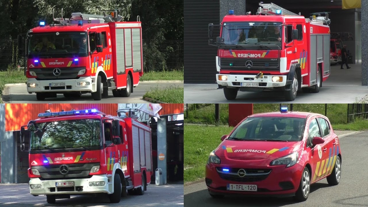 [Alarm/Bullhorn] Pompiers, Ambulances, Fullcontrol et Police en urgence à Rebaix et Tournai!