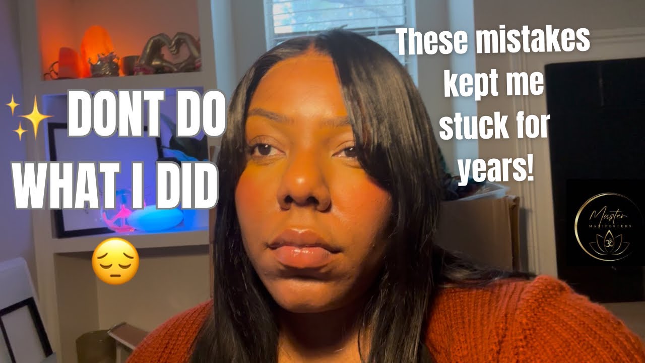✨ My WORST Mistakes As A Manifester