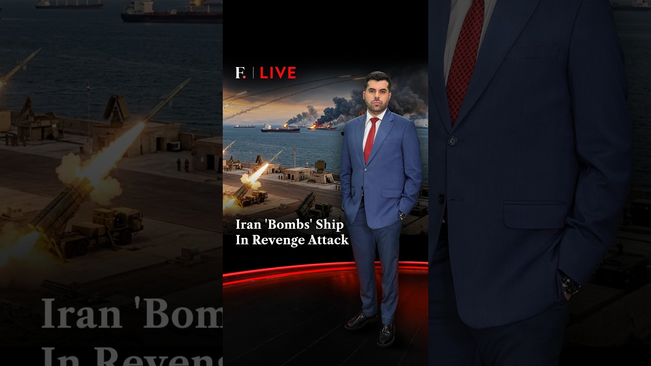 Иран &laquo;атакует&raquo; танкер в ответном ударе | Firstpost Live