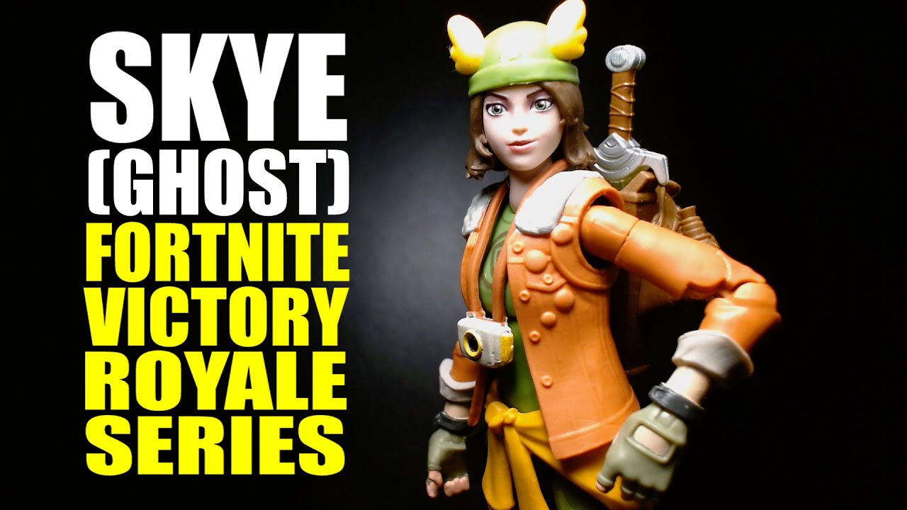Skye Ghost Fortnite Victory Royale Series Hasbro Action Figure Unboxing and Review