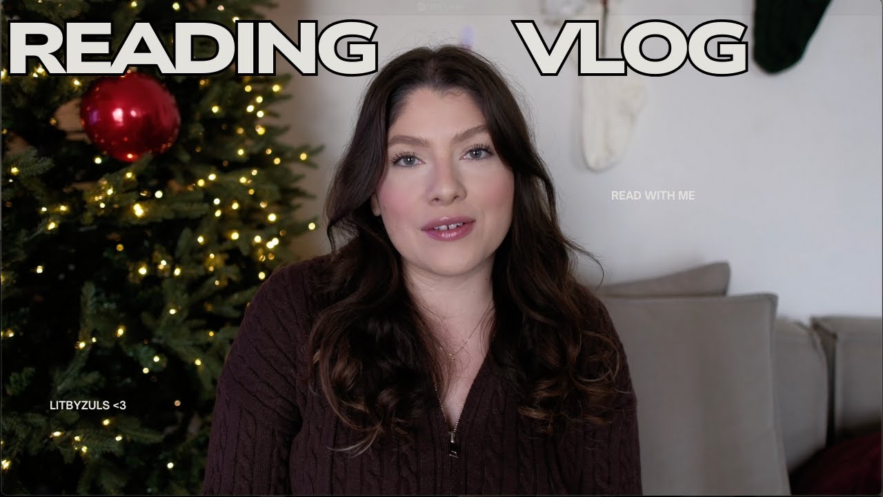 Reading vlog | read a physical book with me.