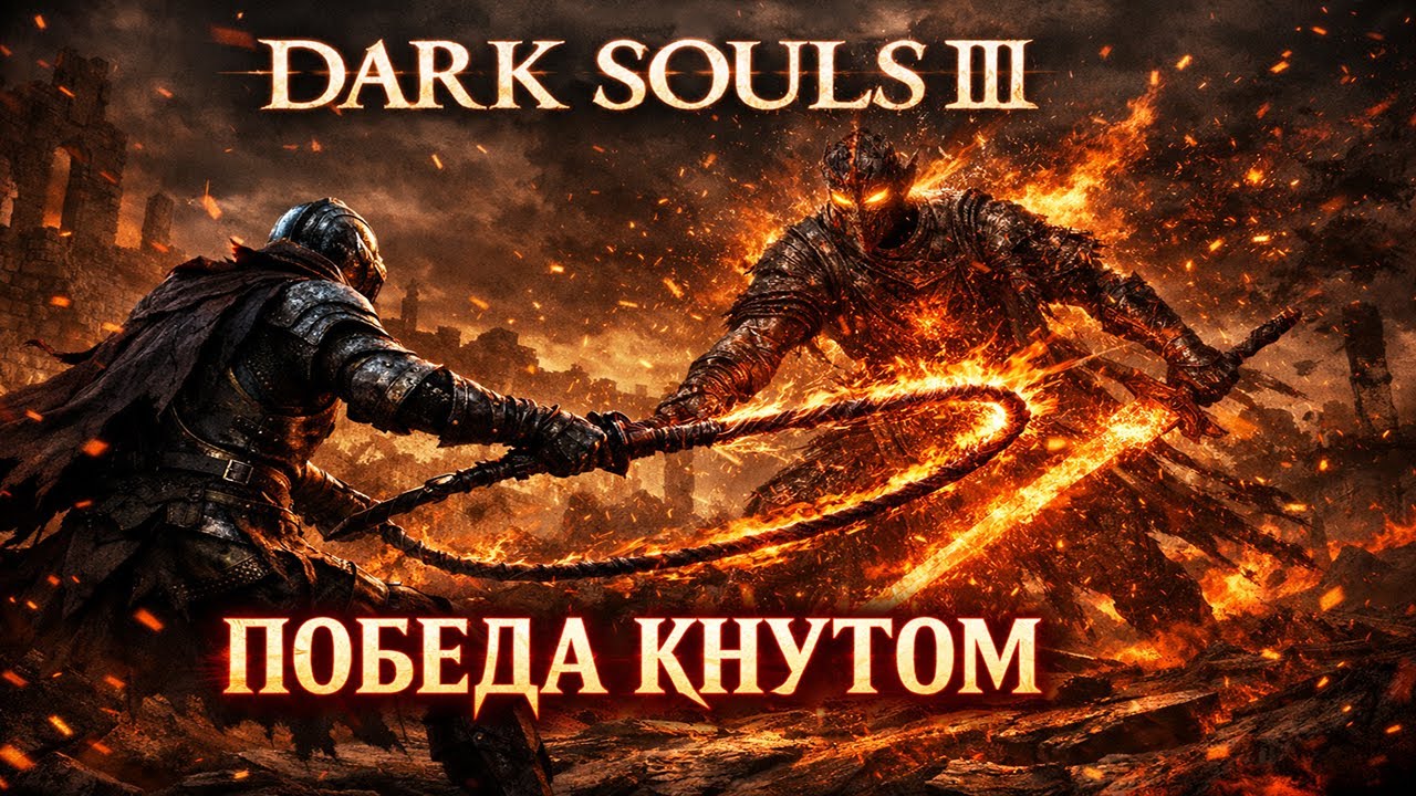 ПОБЕДИТЬ КНУТОМ ДУША ПЕПЛА - Dark Souls III