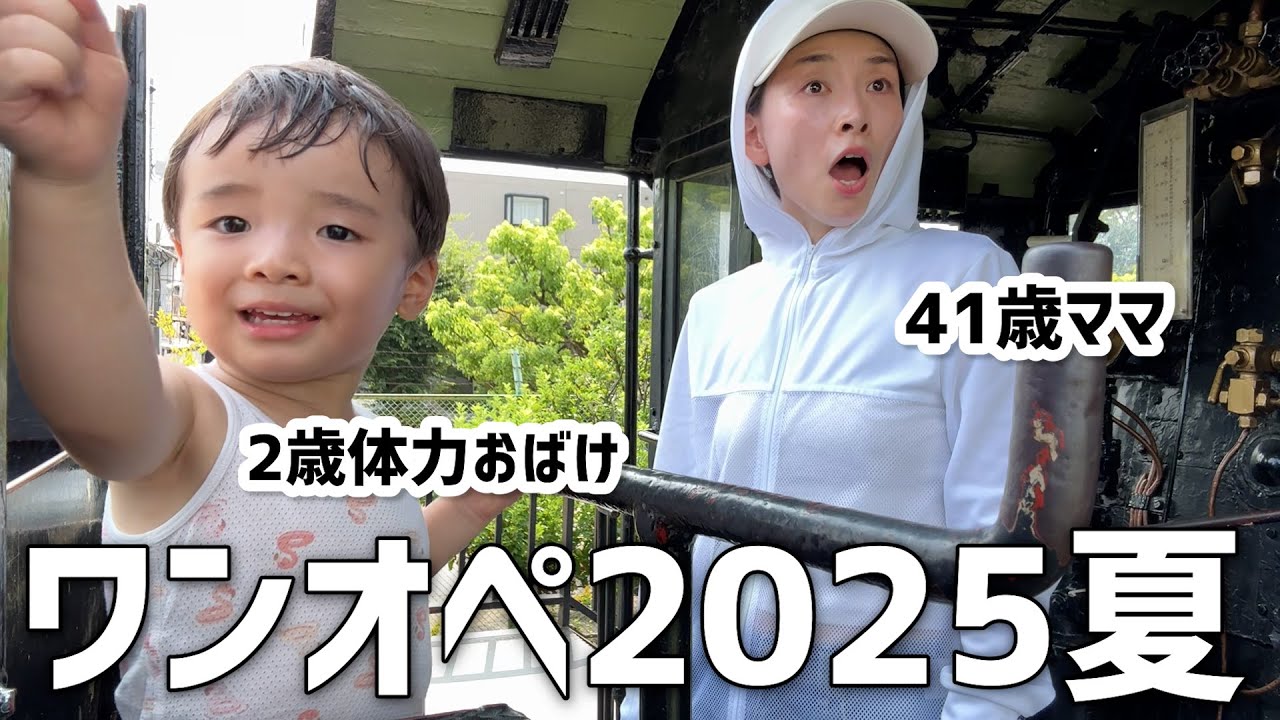 元気いっぱいの２歳児と過ごすワンオペの休日〜夏の公園・トイトレ・何でもやりたい・スタミナレシピ〜