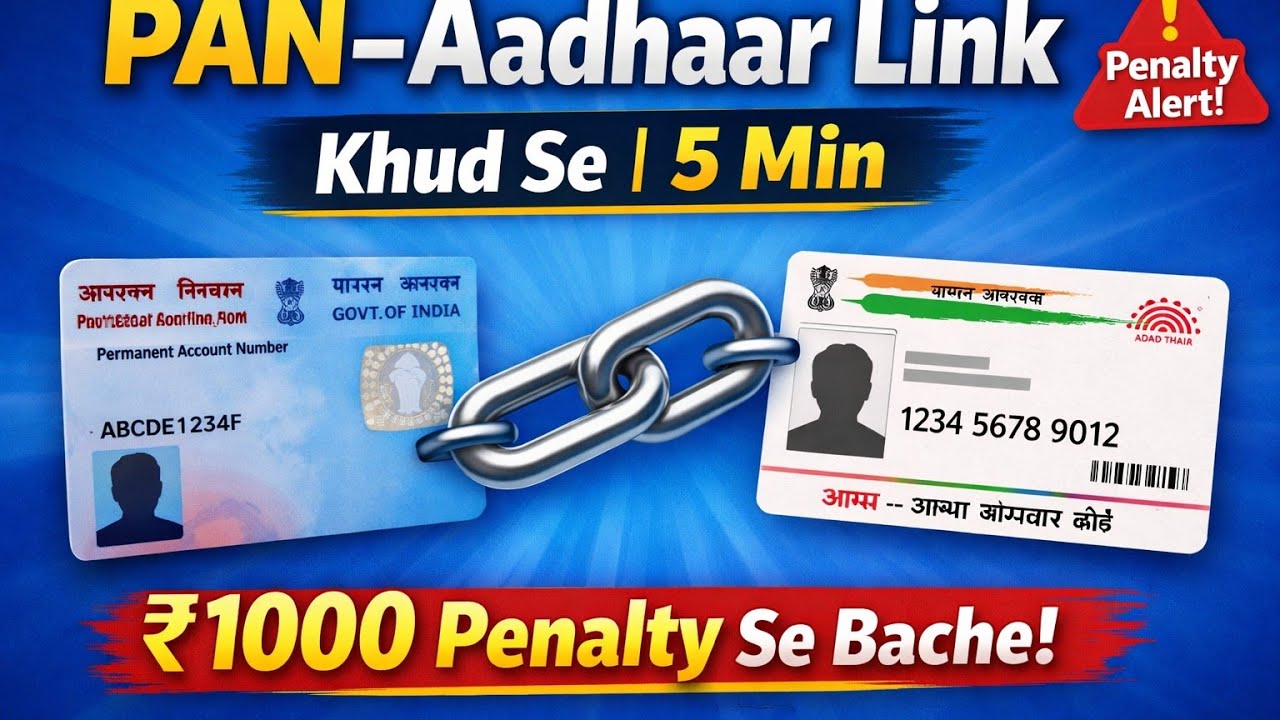 HOW TO LINK PAN AND AADHAR I AADHAR PAN KO LINK KAISE KARE