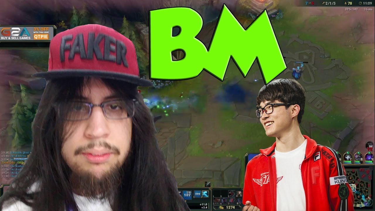Imaqtpie kills Faker after BMing him with recall