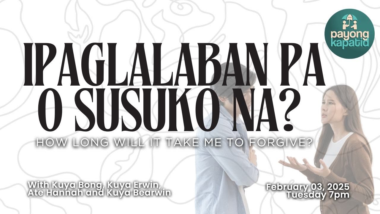 IPAGLALABAN PA O SUSUKO NA | Payong Kapatid | Kuya Bong, Kuya Erwin, Kuya Bearwin at Ate Hannah