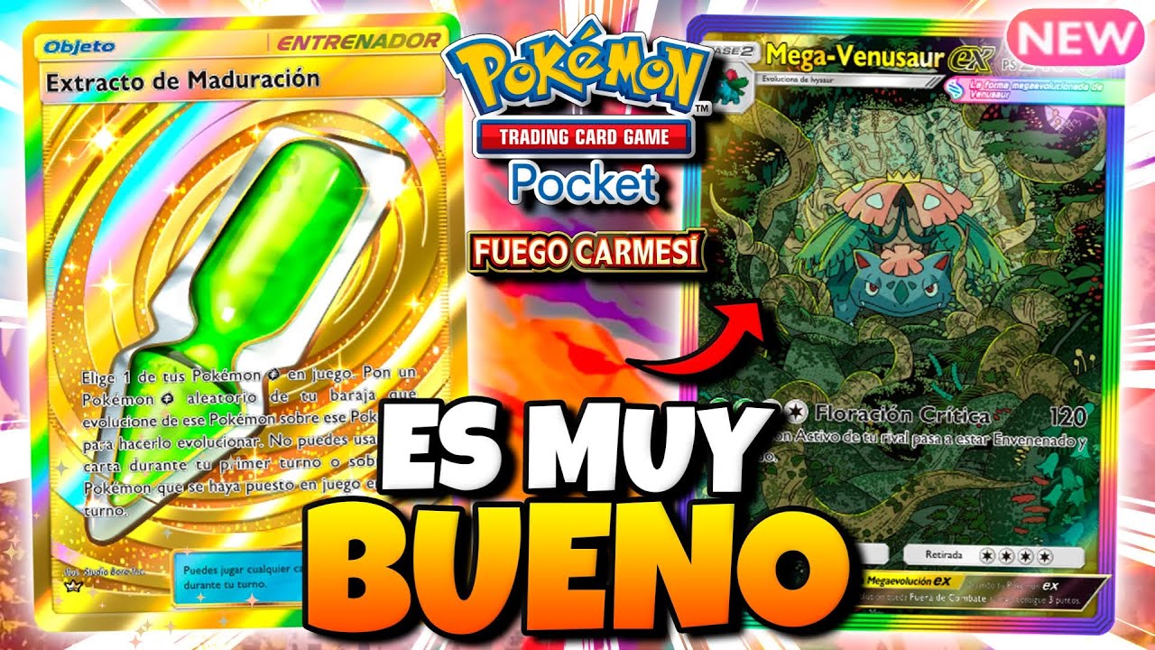 ¿ES JUGABLE? JUGANDO el NUEVO MEGA VENUSAUR EX en POKÉMON TCG POCKET!