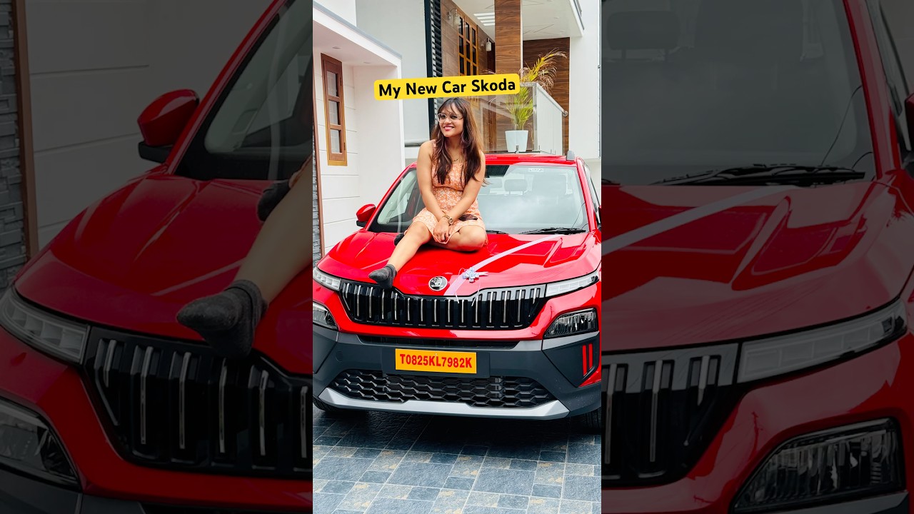 My Skoda Kylaq Car delivery #skoda #car #myfirstvlog #skodakylaq #carlover #longdrive #kylaq #yt