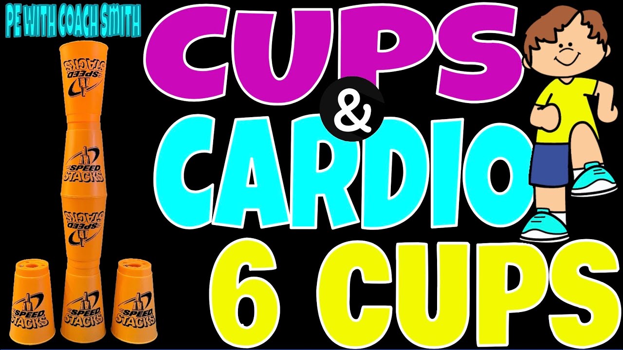 Cups & Cardio — выпуск 6 Cups! Speedstacks Activity! Разминка для физкультуры