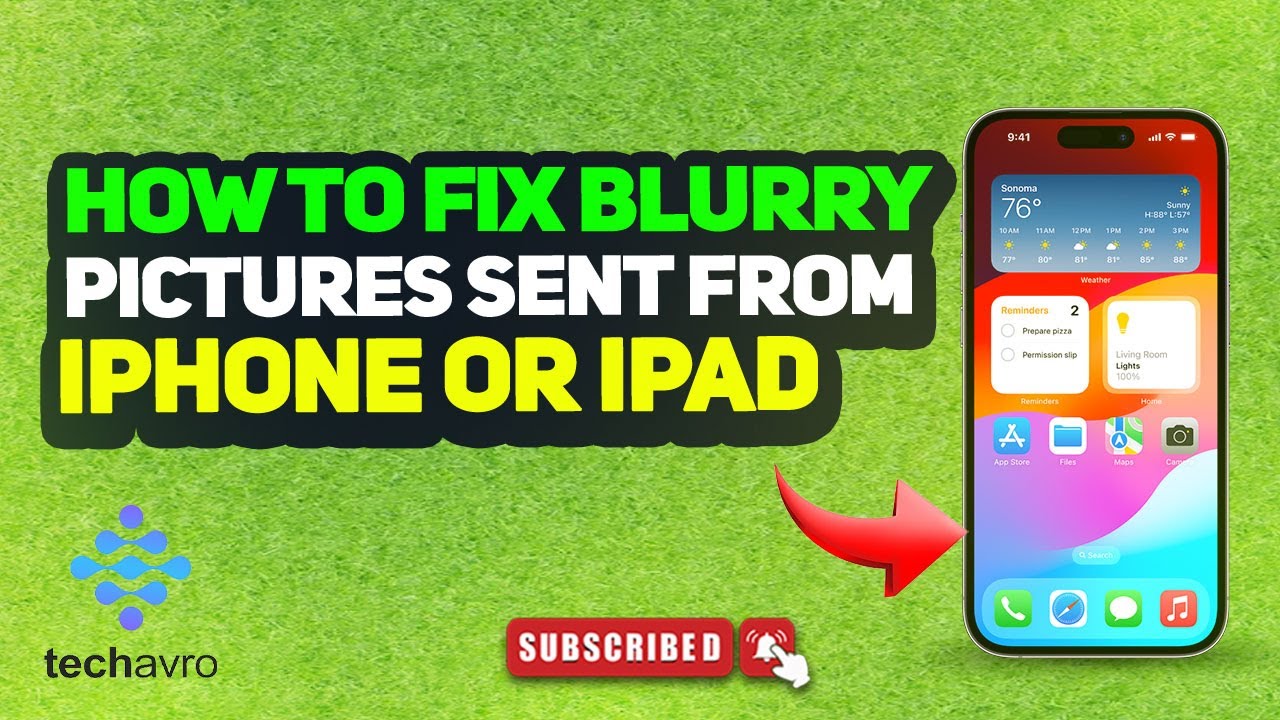 How to fix blurry pictures sent from iPhone to android 2025