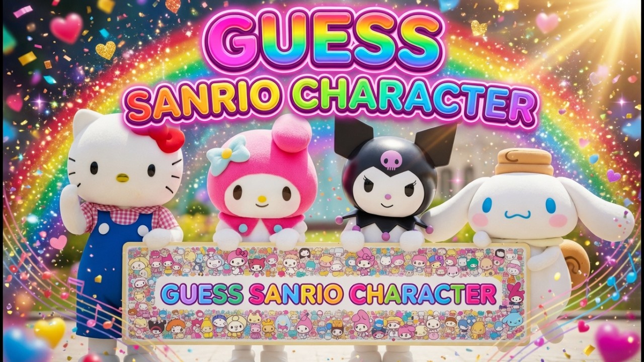 Can You Guess the Sanrio Character? | 20-Question Quiz!