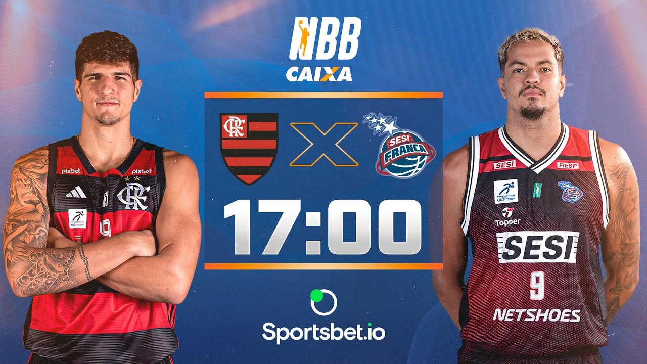 🔴⚫Flamengo X Sesi Franca🏟️ | NBB CAIXA 2023/24 | 02/12/2023 | Ao vivo e com imagens