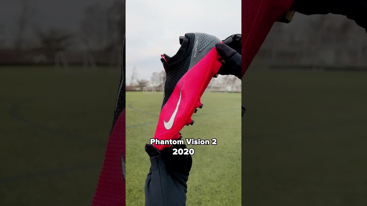 All Nike Phantom boots from 2013 to 2022
