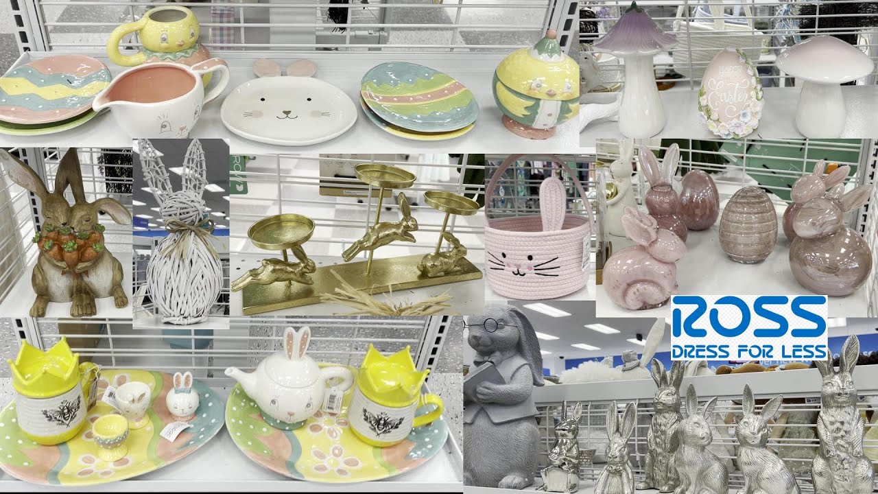ROSS SHOPPING* EASTER DECOR 2024| SHOP WITH ME 2024| SALE |ROSS DRESS FOR LESS 2024