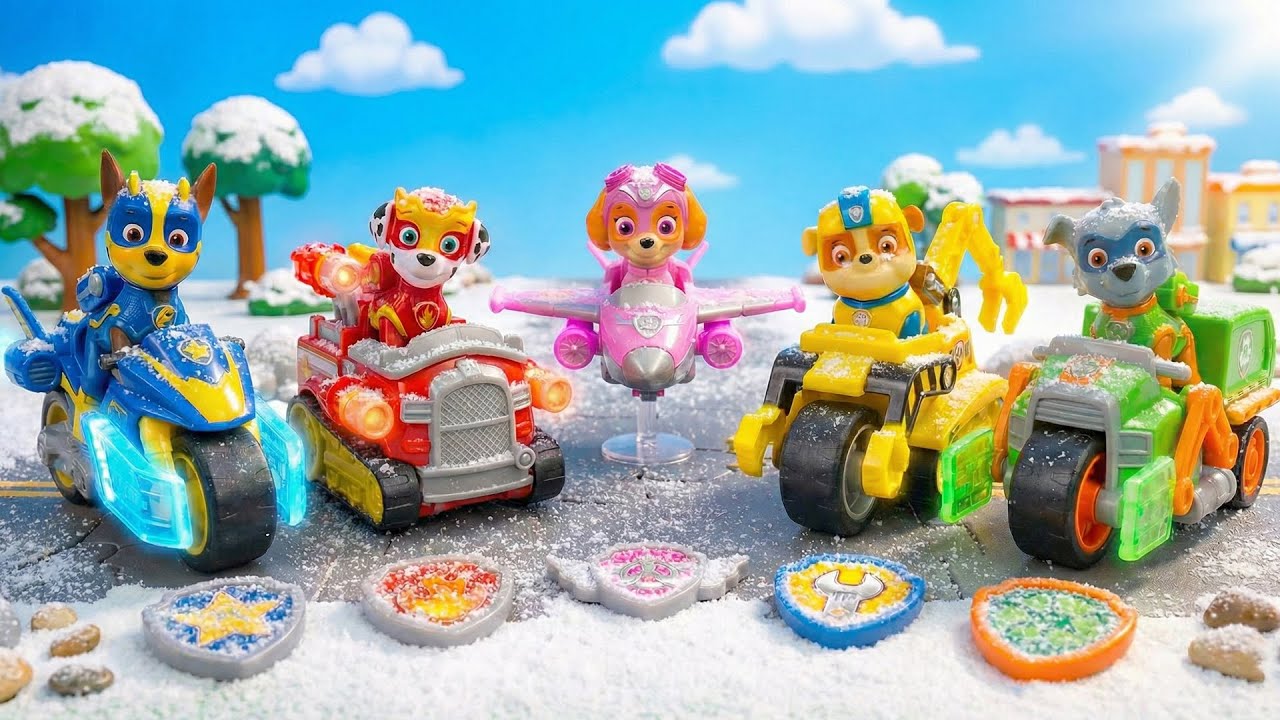 PAW Patrol Mighty Movie Toys Pups Rescue Mission & Unboxing! - PAW Patrol | Toys Pretend Play