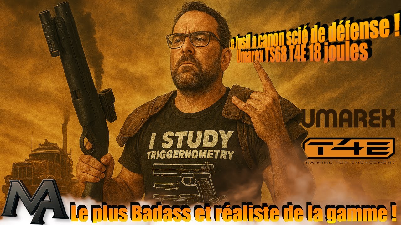 TS68 T4E Umarex ! le fusil le plus badass de la gamme pour la d&eacute;fense du domicile