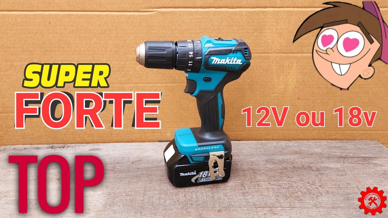 ESSA SURPREENDEU - MAKITA DHP483 18V BRUSHLESS PARAFUSADEIRA A BATERIA