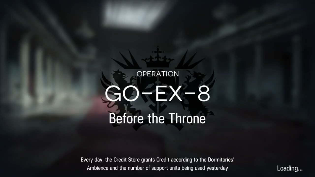 [Arknights] GO-EX-8 CM (no 6★ 10 op)
