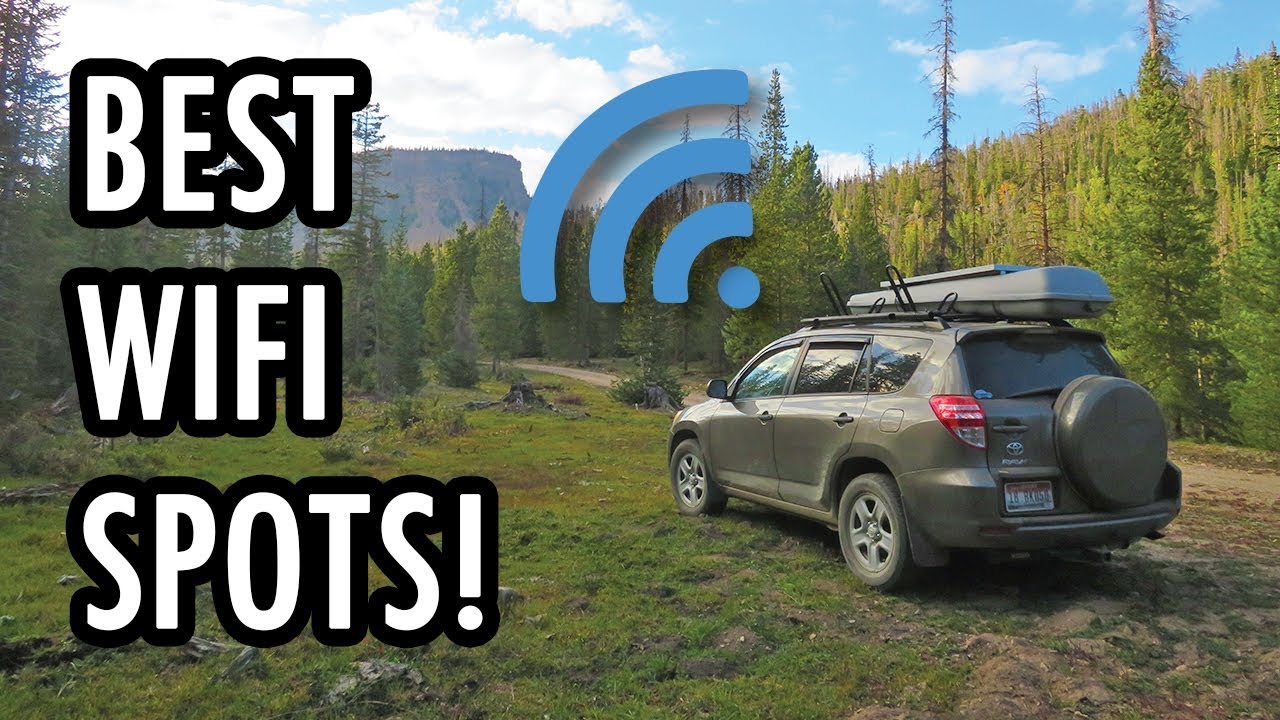 Best Places for Free WiFi on the Road! (For Vanlife, Road Trips. Car Camping, etc.)